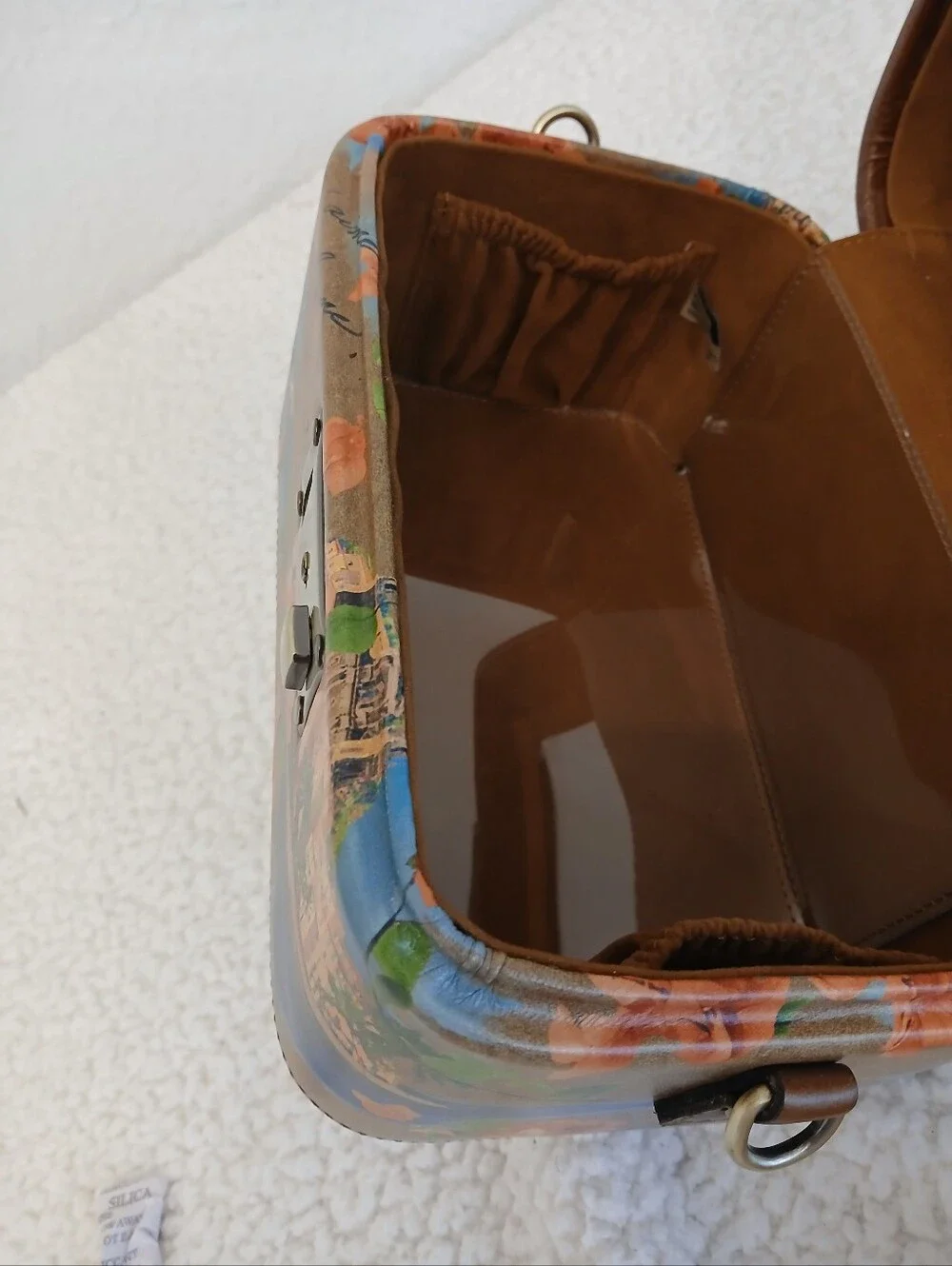 Patricia Nash Brescia Train Case In French Riviera NWT